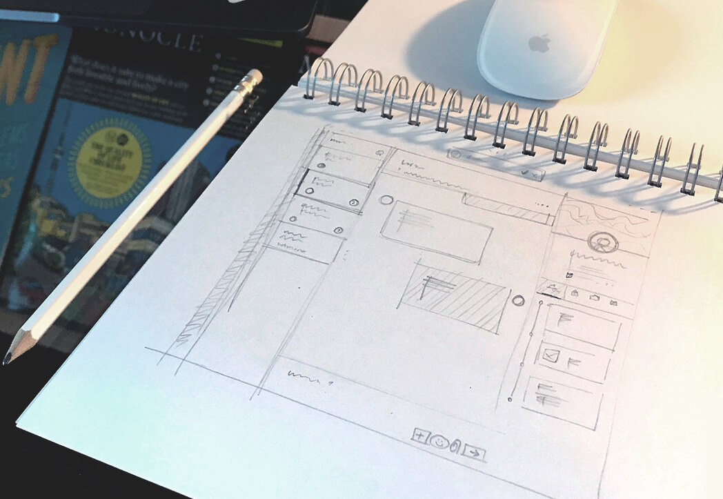 Original sketch for chat